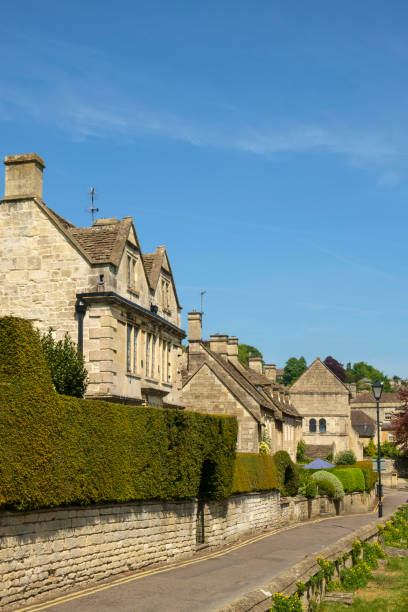 istock Picturesque homes, Bradford-on-Avon, Wiltshire, UK 874347588