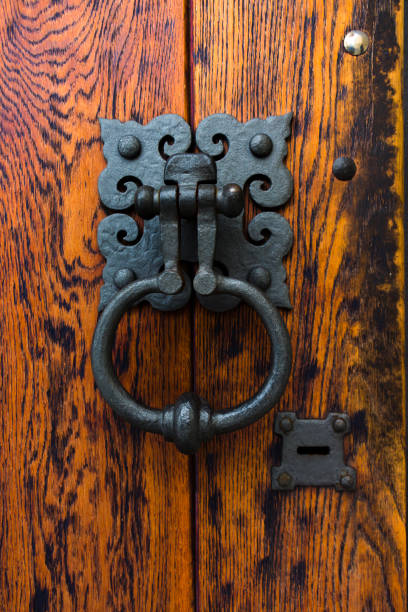 istock close-up of forged element, vintage fence 874356478