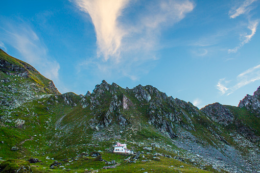 View of the Șaua Doamnei Peak.