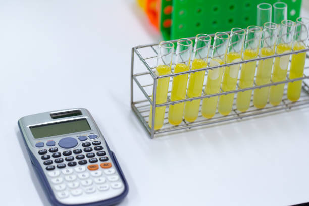 istock Education Biotechnology and Experiment chemical in the laboratory. 874379566