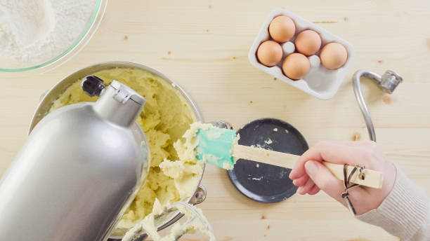 istock Preparing sugar cookie dough for holiday baking season. 874388034