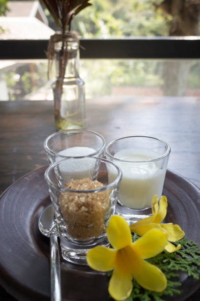 istock Cup of sugar and milk 874398002