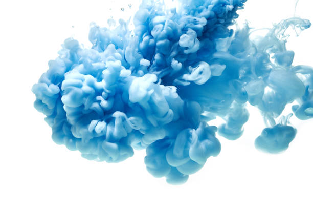 istock Ink in water. Color splash 874402662