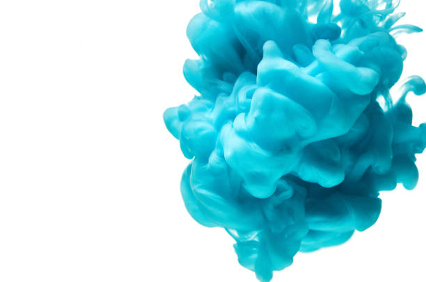 istock Ink in water. Color splash 874402734