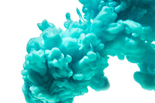 istock Ink in water. Color splash 874402750