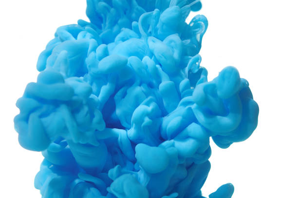 istock Ink in water. Color splash 874402946