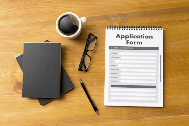 istock business man working on laptop computer use Online Web Job Application Form moniter 874418374