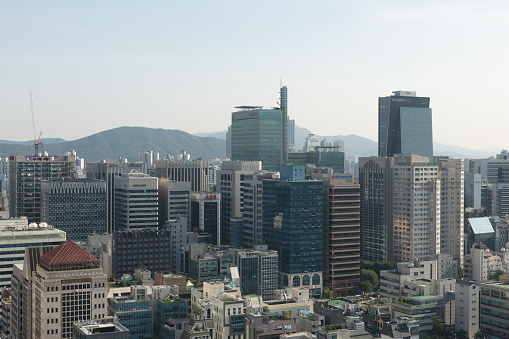 Seoul Cityscape in South Korea.