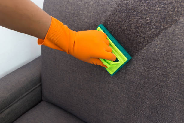 istock time to Cleaning Service Worker quality professional made Home cleaning concept. 874418946
