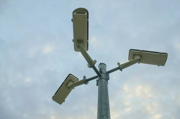 istock Close up of cctv camera 874427844