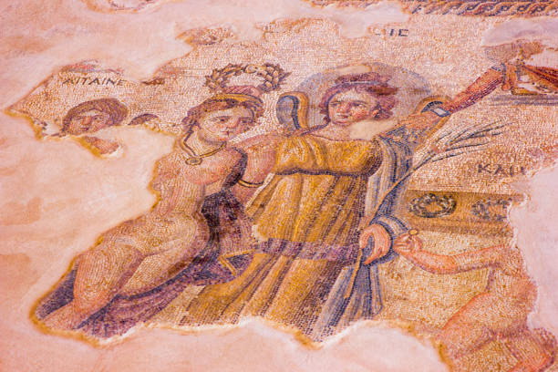 istock antique mosaics Kato Paphos Archaeological Park 874432538