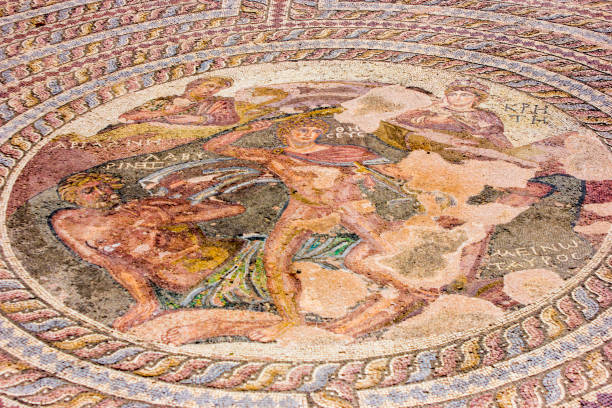 istock antique mosaics Kato Paphos Archaeological Park 874432552