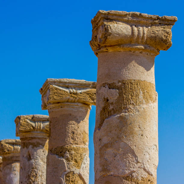 Roman ruins in Tyre, Sour in Lebanon