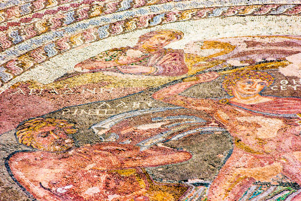 istock antique mosaics Kato Paphos Archaeological Park 874432594