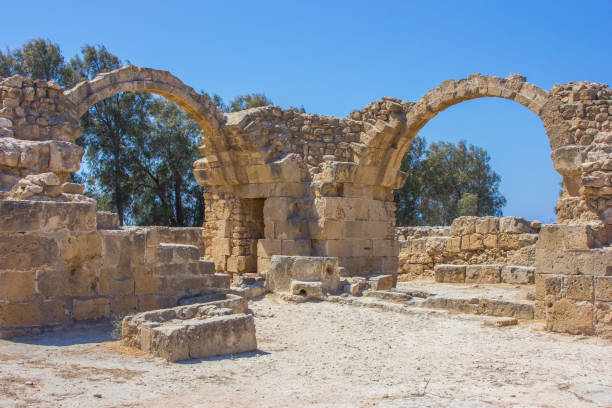 istock antique arch arches Kato Paphos Archaeological Park 874432772