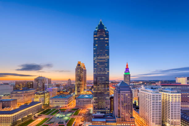 Cleveland Ohio Cityscape