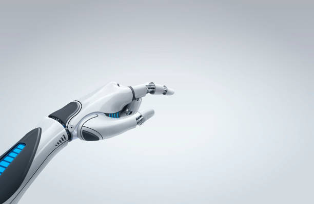 robot de mano - brazo robótico fotografías e imágenes de stock
