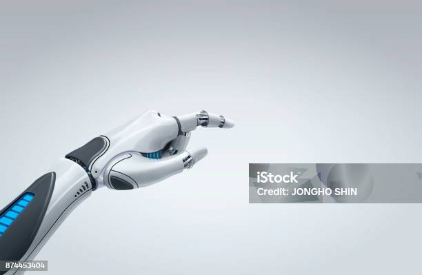 Robot Hand Stock Photo - Download Image Now - Robotic Arm, Robot, Cyborg