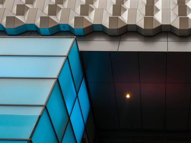 istock Abstract details of a modern building 874457484