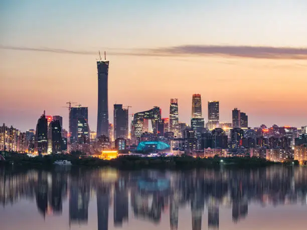 Beijing Urban Skyline