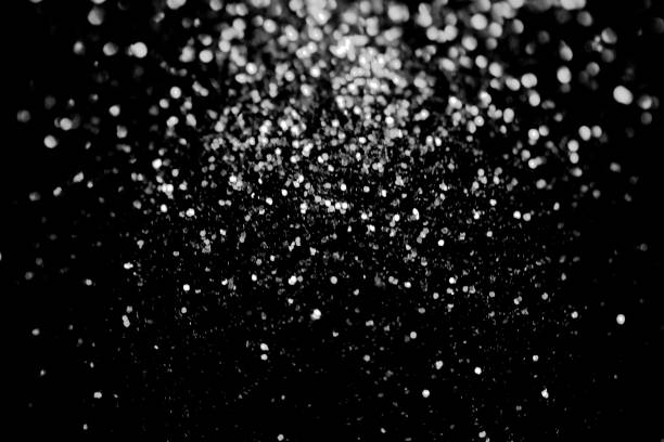 istock Black glitter sparkle background. Black friday shiny pattern with sequins. Christmas glamour luxury pattern, black christmas and glitter diamond background. Dark silver pattern. 874469248