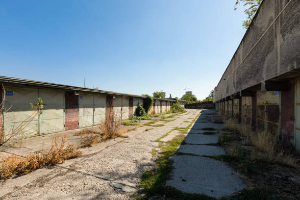 istock Abandoned garage in Bratislava 874482692