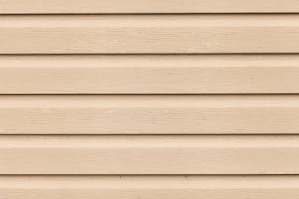istock Close up Light brown (beige) vinyl wooden panel 874485836