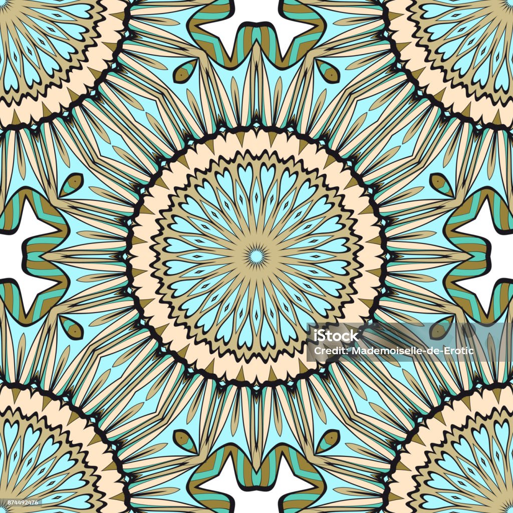 Seamless Floral Pattern Romantic Flower Vector Illustration For ...
