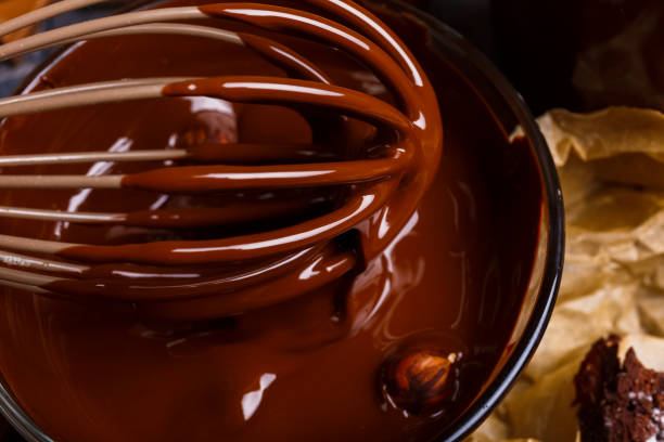 istock Corolla in chocolate after stirring melted chocolate 874492744