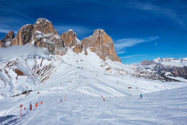 istock Ski resort in Dolomites, Italy 874492882