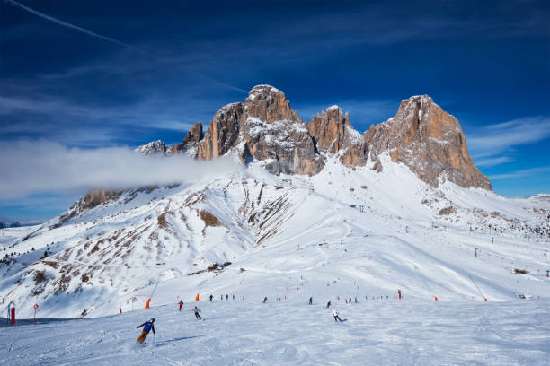 istock Ski resort in Dolomites, Italy 874492928