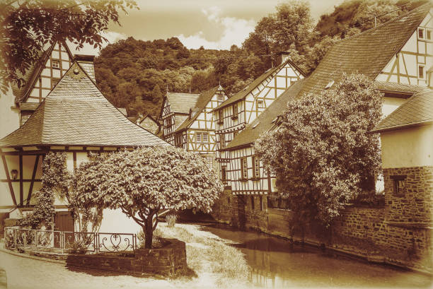 Village of Monreal in Eifel,Rhineland-Palatinate,Germany