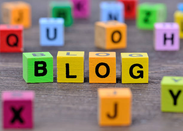 istock The word Blog on table 874508588