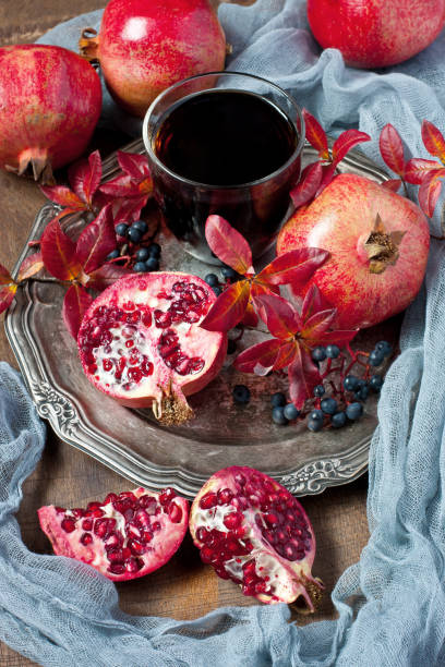 istock Juicy flavorful pomegranates 874514666