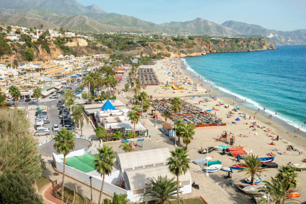 istock Nerja beach. Malaga province, Costa del Sol, Andalusia, Spain 874537392