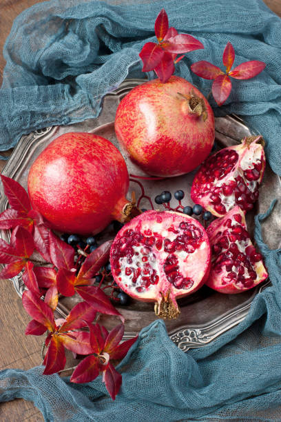 istock Juicy flavorful pomegranates 874551254