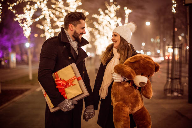 istock Christmas spirit is in town 874556290