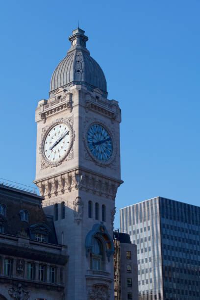 istock Clock tower of the Gare de Lyon 874561786