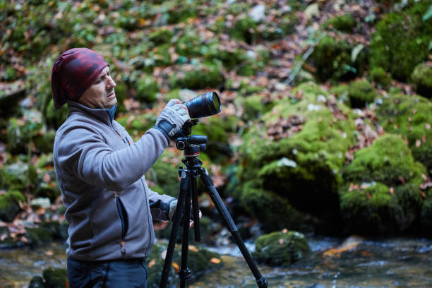 istock Professional nature photographer 874566114