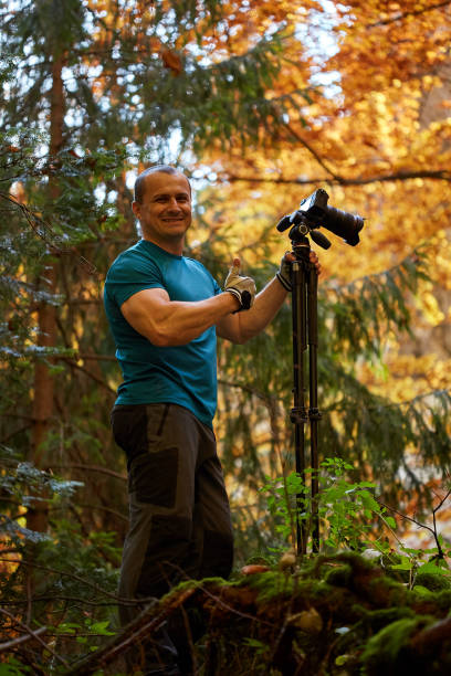 istock Professional nature photographer 874566122