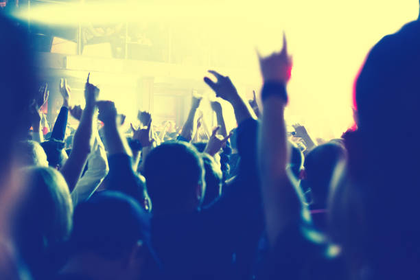 istock The audience watching the concert on stage. 874566468