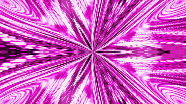 istock Abstract background with violete kaleidoscope 874569684