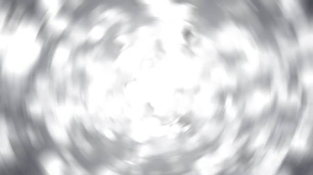 istock Abstract radial silver background. Digital illustration 874573750