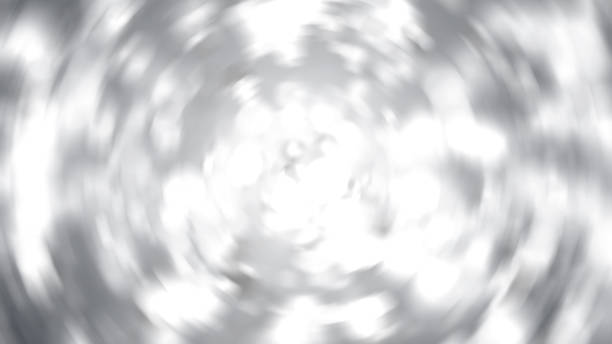 istock Abstract radial silver background. Digital illustration 874574234