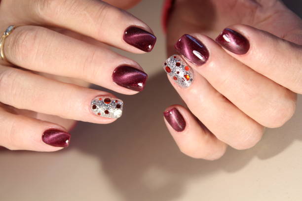 istock Beautiful Nail Art Manicure 874580796