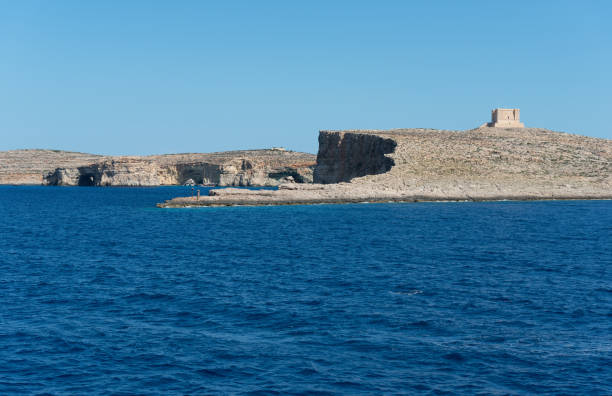 Island of Comino (Malta) stock photo