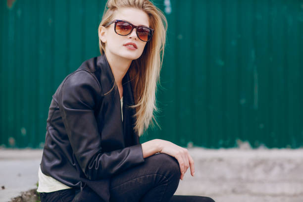 istock beautiful blonde on the street 874603474