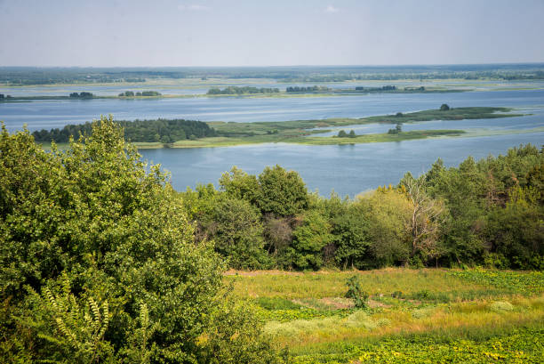 istock view of the island on the  Rive 874610860