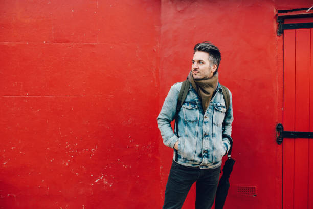 istock Young man in central London, Notting Hill district 874613958