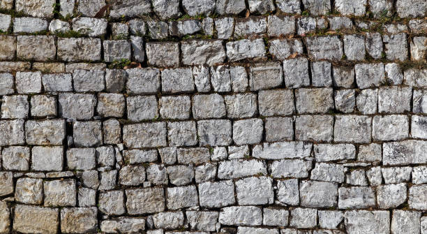 istock Background of stone fence texture 874619512